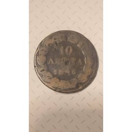 10 Lepta 1846 De Grèce Rare Et Recherché