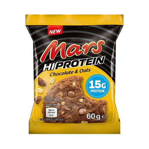 Mars High Protein Cookie (60g)|Chocolate Et Oats| Cookies Protéinés|Mars Protein 