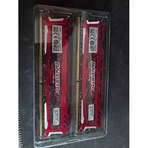 2 barrettes de mémoire BALLISTIX