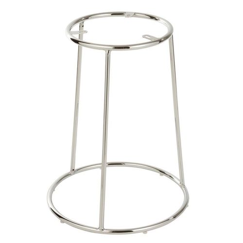 Paris Prix - Support Pour Tabouret Métal "Hemera" 55cm Argent