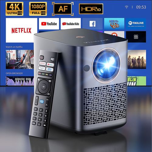 Projecteur HD 1080P | 200" Écran Portable | WiFi/Bluetooth