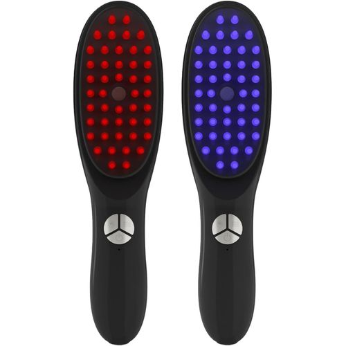 Brosse Innovante De Restauration Des Cheveux,Lumière Rouge,Peigne Électrique À Huile Capillaire,Pour La Croissance Des Cheveux,Brosse Diffuseur D'Huile Capillaire,Brosse De Croissance Des