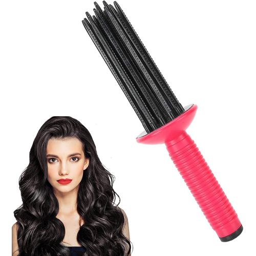 Brosse Coiffante À Air Chaud | Fer À Friser Avec Prise Confortable Et Humanisée,Multi-Style Pour Cheveux Pour La Maison,Les Voyages,Les Rendez-Vous,Les Performances Sur Scène,Les