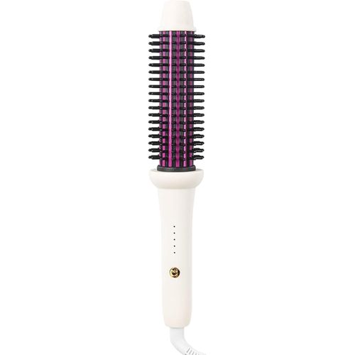 Brosse De Curling Chauffée-Coiffeur Ionique,Volumeuse Anti-Frisotuse | Préphes En Céramique Chauffant À Chauffage Rapide À Température Réglable,Brosse À Curler En Fer À Coiffure Pour Ondes Molles,