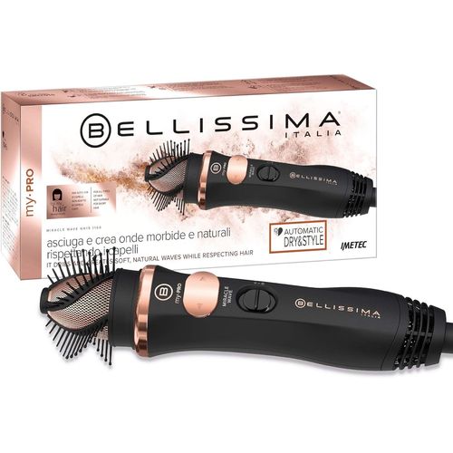 Brosse Rotative Soufflante Revêtement Céramique-My Pro MiracleWave Gh19-Brosse Rotative Automatique Pour Des Ondulations Douces & Naturelles-Cheveux Protégés Et Brillants