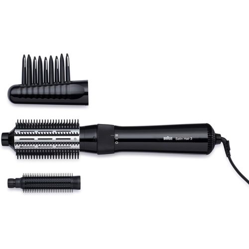Appareil De Coiffure Satin Hair Avec Doigts De Volume Et Petite Brosse Ronde En Accessoires