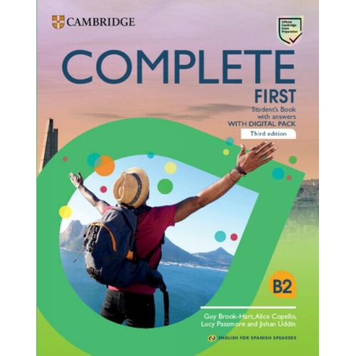 Complete First Student's Book With Answers With Digital Pack English For Spanish Speakers