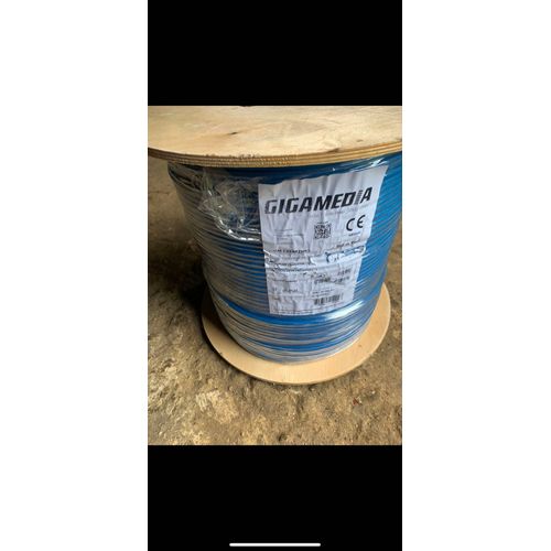 Bobine de câble réseau GIGAMEDIA Cat6 F/UTP – NEUF, HAUTE QUALITÉ