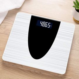 Balances De Graisse Corporellepèse-Personnes Numériques À Grand Affichage,Balance Électronique À Lecture Facile Pour Une Pesée Corporelle Précise En Verre Plate-Forme Ultra Mince,Mesurer Le Poids En