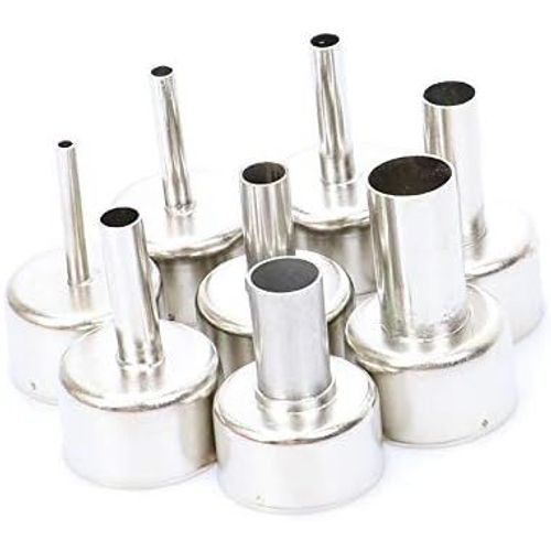 Buse À Air Chaud 8Pcs Pour Station 8858 Station De Soudure De Reprise Bga Du Ventilateur À Air Chaud Numérique