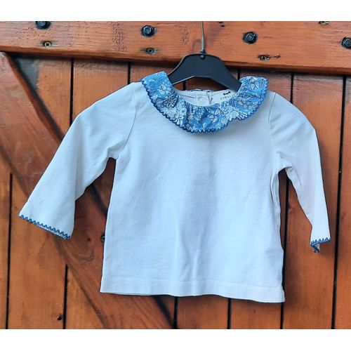 T.Shirt Blanc Cyrillus 9 Mois