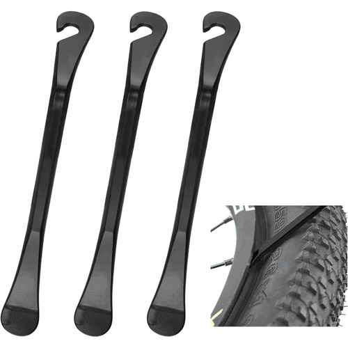 3 Pcs Demonte Pneu Velo,Demonte Pneu Trottinette,Démonte Pneu Vélo En Métal,Kit Reparation Pneu Velo,Outil Velo