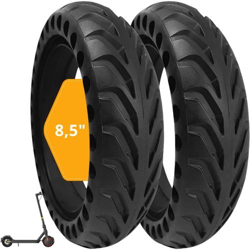 | Pneus Pleins Trottinette Électrique Xiaomi M365,M365 Pro,1s,Pro2,Essential,3,Light | Pneus Solides Et Increvables Roue 8,5 Pouces | Anti Crevaison