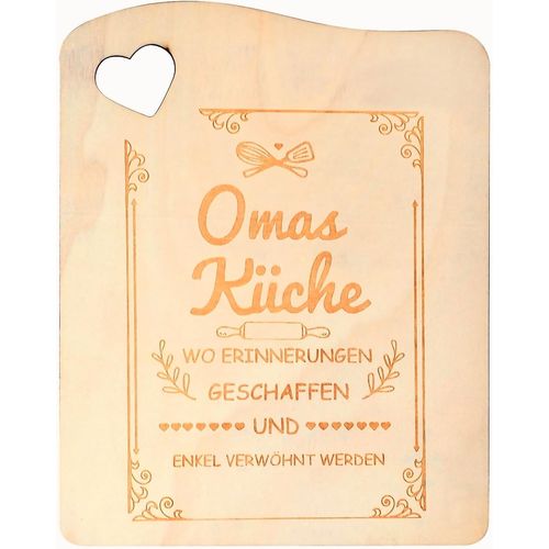 Planche À Découper Cadeau De Grand-Mère,Avec Gravure,Tableau De Petit-Déjeuner En Bois,Cadeau Mamie Tableau En Bois Avec Découpe De Coeur Cadeau Cuisine Planche À Petit-Déjeuner Avec Gravure