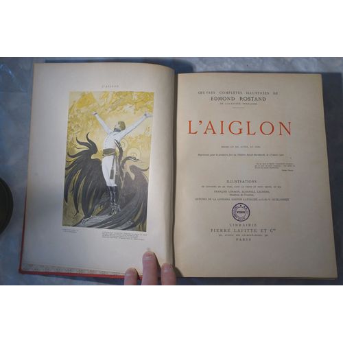 L'aiglon, Edmond Rostand - Pierre Laffite Et Cie - Exemplaire Numéroté