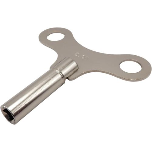 Clé De Remontage Type Papillon En Acier Nickelé Pour Horloges,Pendules,Anciennes Ou Modernes,Carillons,Boite À Musique,Pendules De Cheminée,Comtoise,Oeil De Boeuf(N°8 = 4.25mm)