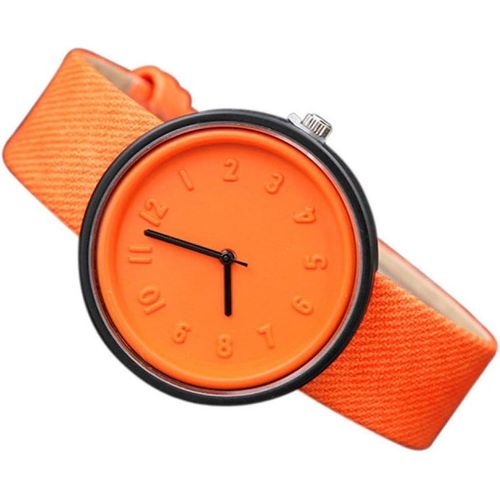 Montre Femme Bonbons Couleur Mode Montres Simples Montres À Quartz De Femmes Casual Femmes Noires Montre Pour Dames Montre-Bracelet