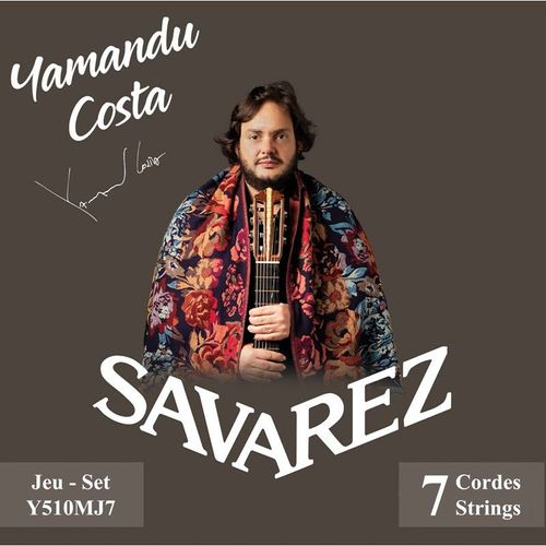 Savarez Y510mj7 - Jeu Guitare 7 Cordes Signature Yamandu Costa