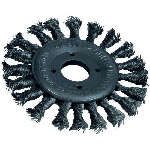 Brosse pour meuleuse fil torsadé - t28 - en acier NORTON