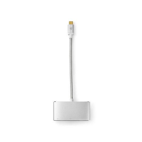 Nedis Cctb64760al02 Câble Usb 0,2 M Usb C Usb A Aluminium