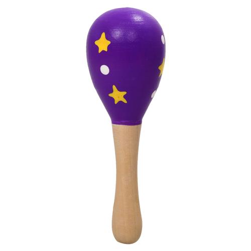 Un Maraca En Bois Instrument De Musique Jouet Pour Enfants