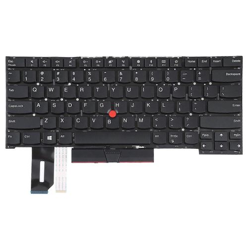Clavier version américaine avec pointage pour Lenovo Thinkpad T490S