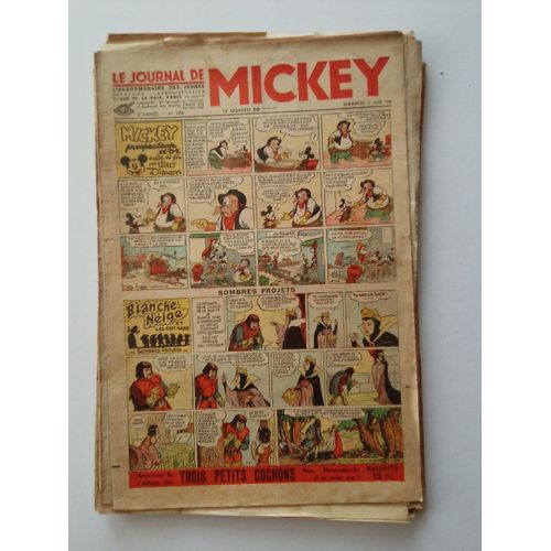 Le Journal De Mickey Avant Guerre N° 190 - 5 Juin 1938