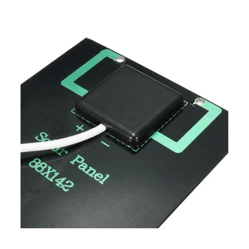 Portable Extérieur De Chargeur De Batterie D'usb De Panneau Solaire De 2w 5v Pour Le Chargeur Solaire Imperméable De Polysilicium De Banque De Puissance De Téléphone Portable