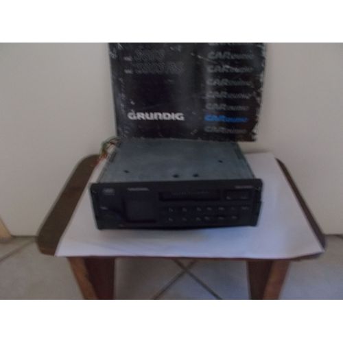 autoradio cassette grundig wkc 3803 RS avec notice de 1985