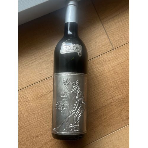 Vin Rouge De Fronton Cuvée Du Golf 2006 Étiquette Étain 