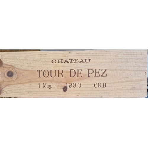 Magnum De Chateau Tour De Pez 1990 Crd Saint Estephe