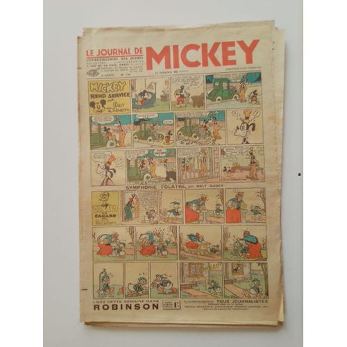Le Journal De Mickey Avant Guerre N° 158 - 24 Octobre 1937