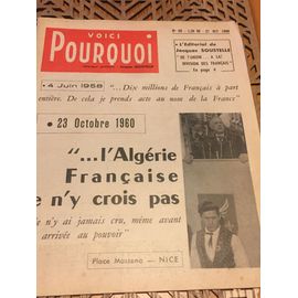 Voici Pourquoi 27/10/1960