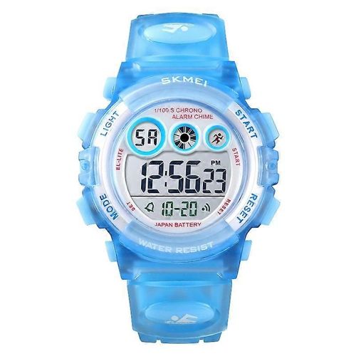 Skmei 1451 Led Chronomètre Numérique Chronographe Lumineux Enfants Sports Montre Électronique