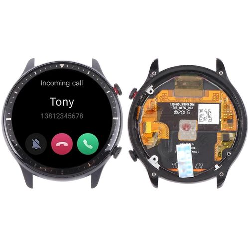 Original Lcd Screen Pour Amazfit Gtr 2 Digitizer Full Assembly With Frame