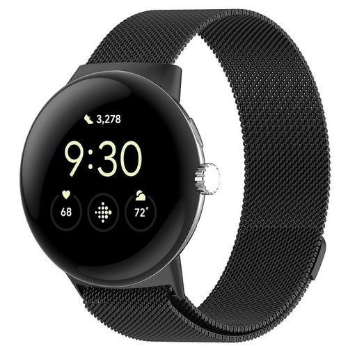 Bracelet De Montre Magnétique En Métal Milanais Pour Google Pixel Watch 3 45mm