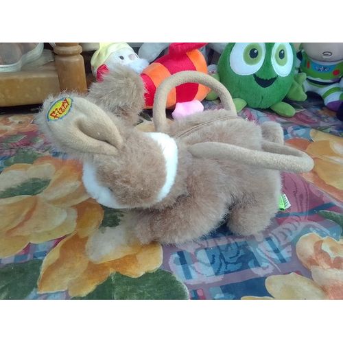 Lapin Porte Monnaie Fizzy Creation 25 Cm..