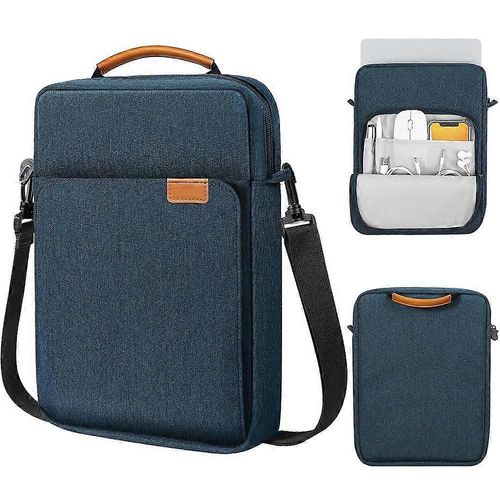 Sac vertical pour ordinateur portable Sac à bandoulière à bandoulière, taille : 9,7-11 pouces
