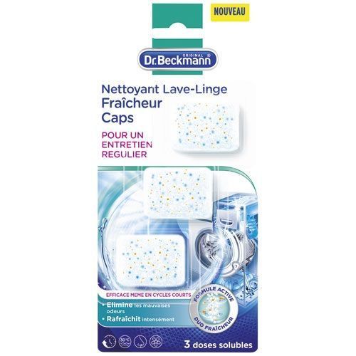 Dr beckmann nettoyant lave linge caps x3