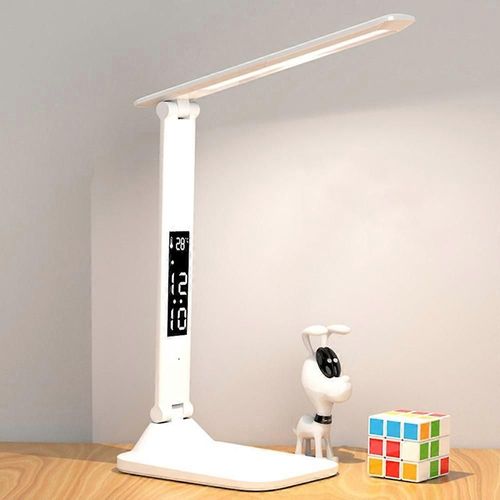 Lampe De Bureau Pliable À Affichage Numérique Intelligent Led, Style : Charge 3200mah