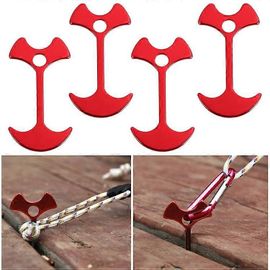 4 Pcs Tente De Camping Peg Path Planche De Pont Fish Bone Nail Anchor Tente Peg Windproof Tente Corde Nail Floor Crochet De Voyage En Plein Air