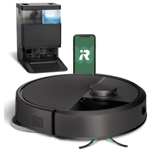 Robot Roomba Plus 405 Combo + base AutoWash - Noir | iRobot