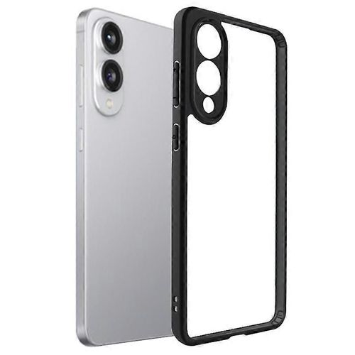 Étui De Téléphone Pc Transparent En Tpu Givré Pour Samsung Galaxy S25 Edge 5g