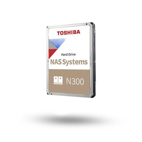 Toshiba N300 NAS - Disque dur - 18 To - interne - 3.5" - SATA 6Gb/s - 7200 tours/min - mémoire tampon : 512 Mo