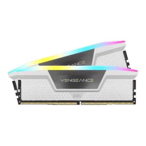 Corsair Vengeance RGB kit 32Go (2x16) DDR5-6000 C30 K2 RGB CMH32GX5M2B6000C30W