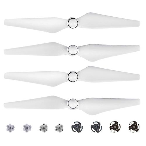 Sunnylife 2 Paires 9450 Hélices Cw / Ccw Pour Dji Phantom 4 (Blanc)-Générique