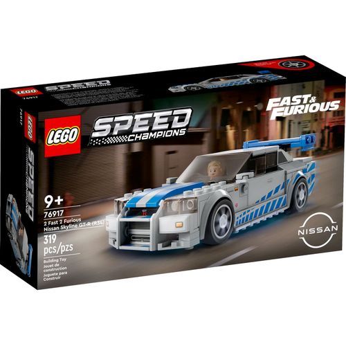 LEGO Speed Champions - Nissan Skyline GT-R (R34) 2 Fast 2 Furious - 76917