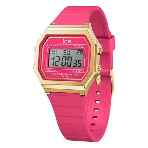 Ice Watch Montre Ice Digit Retro - Raspberry Sorbet Rose Femmes 022050 -