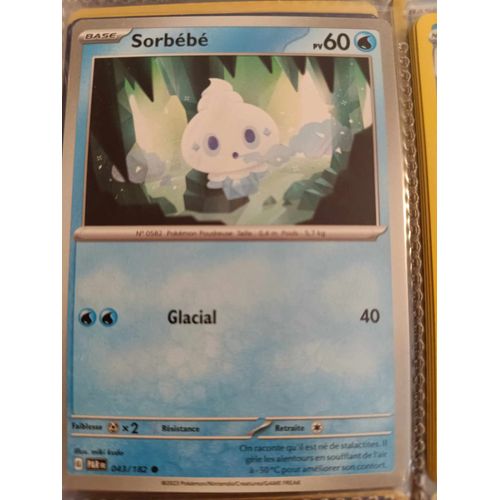 Commune - Pokemon - Faille Paradoxe - Sorbébé 43/182