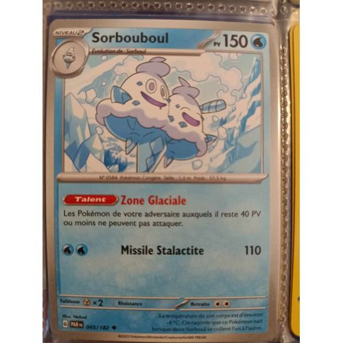 Peu Commune - Pokemon - Faille Paradoxe - Sorbouboul 45/182
